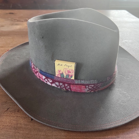 Nick Fouquet Grey Hat size 7 5/6 - Priced to sell main image 5